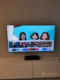 Tv smart samsung qled serie 7  55 pollici