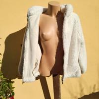 Giacca termica da neve con cerniera e cappuccio