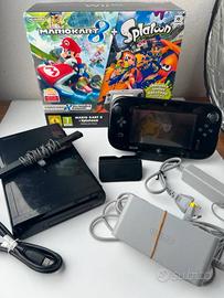 Console Nintendo Wii U Completa + Scatola e Giochi