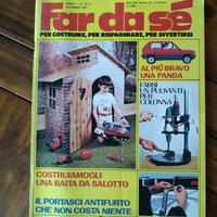 Rivista vintage Far da se Annata 1981