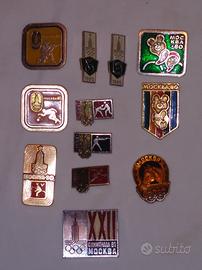 Pins Olimpiadi Mosca 1980