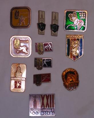 Pins Olimpiadi Mosca 1980