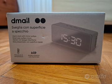 sveglia con superficie a specchio