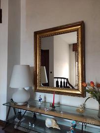 Cornice dell'ottocento con specchio