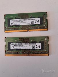 SDRAM DDR4-2666 da 8 GB (2 x 4 GB)