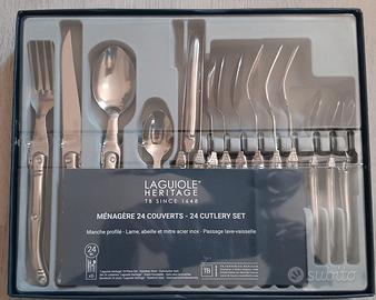 Posate Laguiole Servizio 24 pezzi - acciaio inox