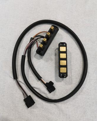 Kit contatto + piastra portellone post. Fiat Uno