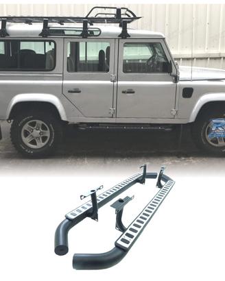 PIASTRE PEDANE LAND ROVER DEFENDER 110 ARGENTO 83-