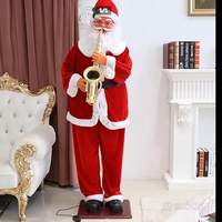 Babbo Natale con Musica e Movimento 180 cm