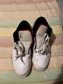 jordan 1 low white university black