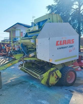 Rotopressa Claas variant 280 Roto cut senza piedin