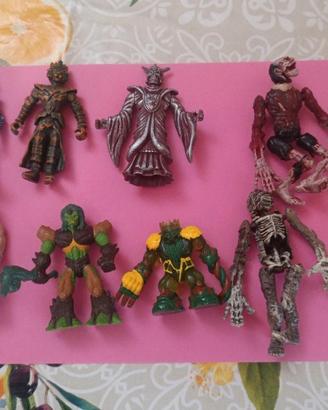 Lotto 8 Action Figure Vintage