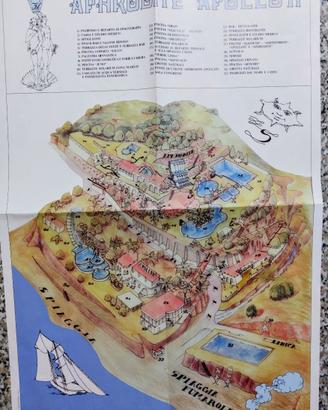 Opuscolo Aphrodite Apollon di Ischia. Anni '80