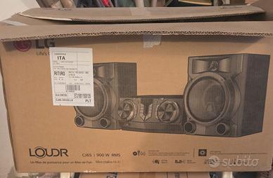 stereo HiFi lg cj65 900w