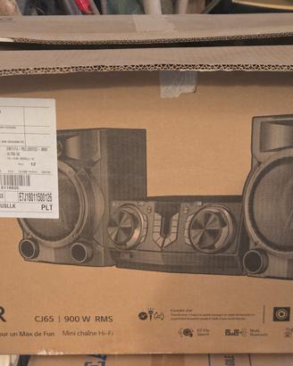 stereo HiFi lg cj65 900w