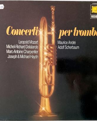 Disco Concerti per Tromba Mozart Andrè Delalande