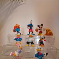 Lotto pesonaggi disney vintage kinder topolino