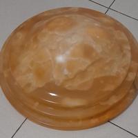 Alabastro, Lampadario a coppa Art Déco