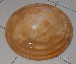 Alabastro, Lampadario a coppa Art Déco