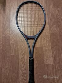Racchetta da tennis Dunlop blu e rossa