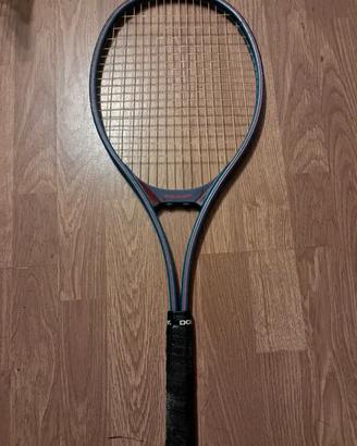 Racchetta da tennis Dunlop blu e rossa
