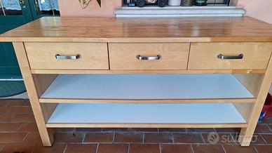 Mobile cucina IKEA VÄRDE  betulla massello