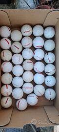 33 palline da golf usate