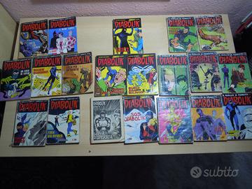lotto Diabolik 20 fumetti
