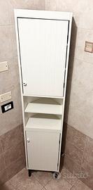 Mobile angolo bagno ikea 187x40x30