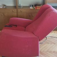 poltrona elettrica sollevabile e massaggiante