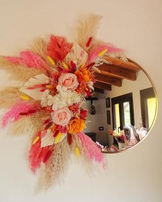 specchio decorato 