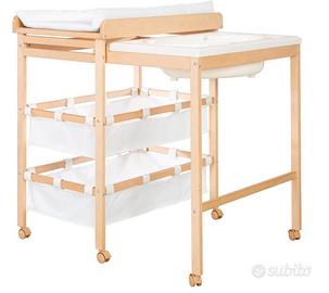 Fasciatoio per Bambini e Neonati + Vasca da Bagno