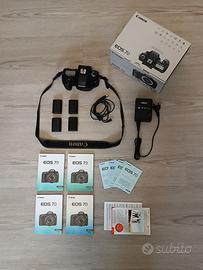 Canon 7D come nuova | <5k scatti | compreso kit