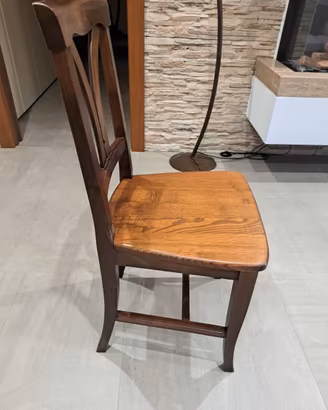 Kit sedie in legno massello