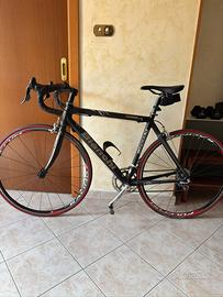 bici da corsa bianchi in carbonio