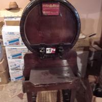 botte refrigerata in legno  vino bianco e rosso