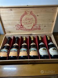 Cofanetto vini piemontesi costamagna 1985