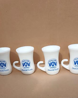 4 Bicchierini VOV da collezione