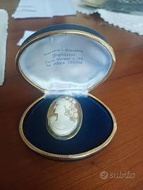Spilla vintage con Cammeo da 3,5 cm