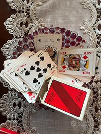 Carte da gioco "dal negro" plastificate