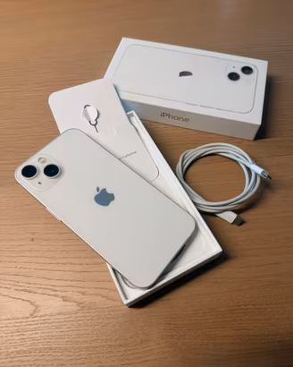 Apple iPhone 13 256GB Bianco Starlight + Accessori