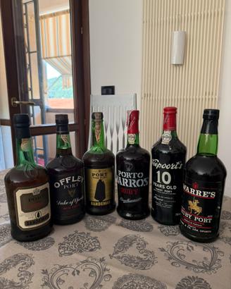 Lotto Bottiglie vintage da collezione