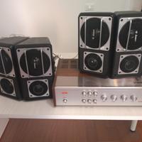 Amplificatore Philips 22rh590 + casse Sonavox