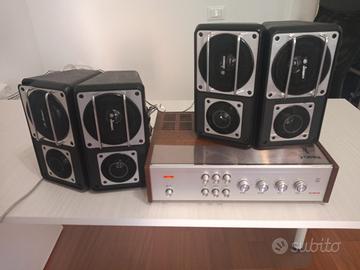 Amplificatore Philips 22rh590 + casse Sonavox