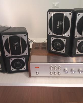 Amplificatore Philips 22rh590 + casse Sonavox