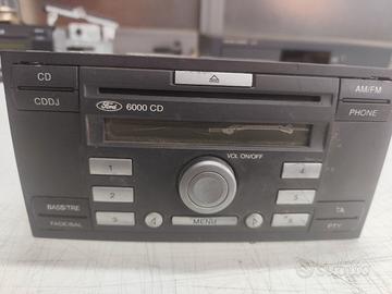 Autoradio Ford 6000 CD AUDIO SYSTEMS con codice 