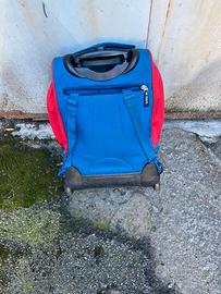 ZAINO BLU TROLLEY