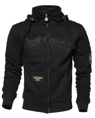 West Coast Choppers Felpa con zip Choppers Por Vid