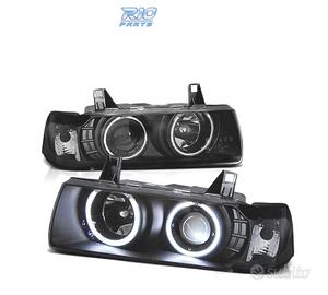 FARI OCCHI ANGEL CCFL BMW E36 COUPE CABRIO NERI