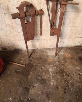 Morsa da fabbro antica